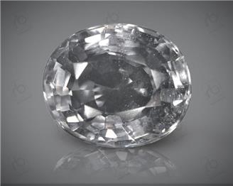 White Topaz Natural Certified  6.71 CTS (9052)